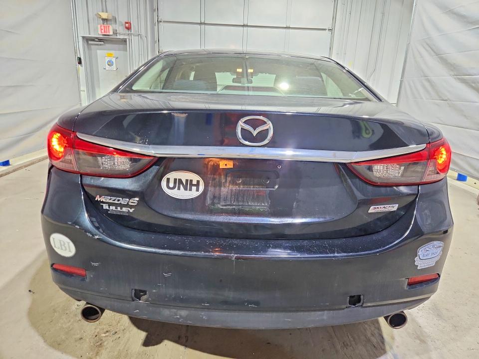 2015 Mazda 6 VIN JM1GJ1U55F1182076 COPART salvage auction — REAR END, Nh - Cert Of Title-Salvage, sold $575 on 2026-07-14 (photo 6)