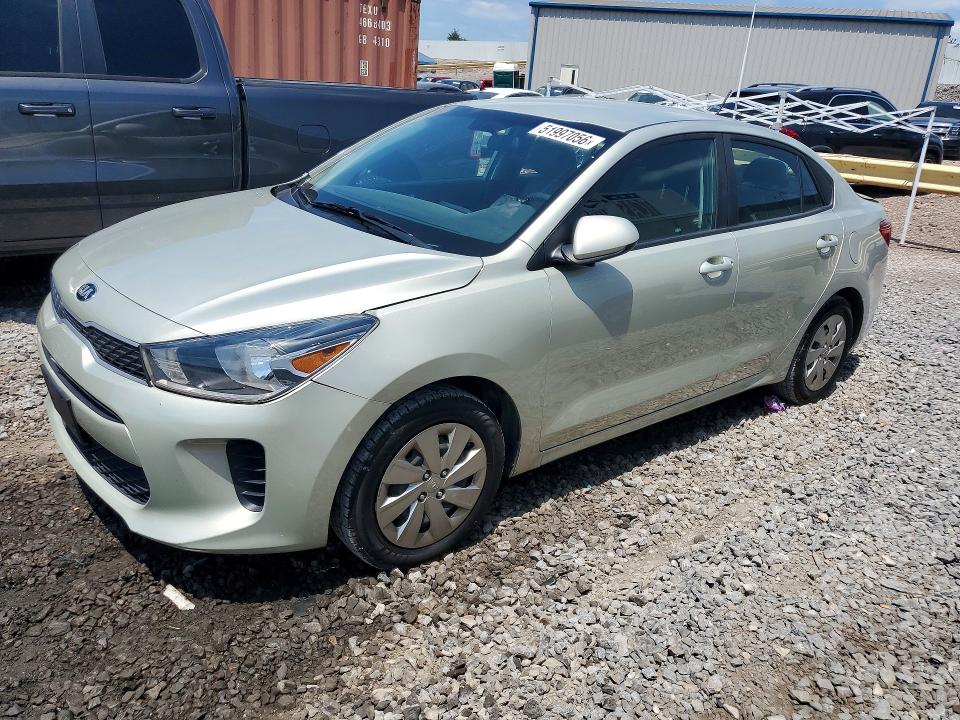 2018 Kia Rio VIN 3KPA24AB7JE064261 COPART salvage auction — REAR END, Ga - Cert Of Title-Salvage, sold $1,350 on 2026-07-28 (photo 1)
