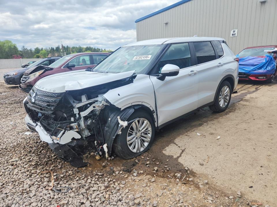 2024 Mitsubishi VIN JA4J4UA80RZ074218 COPART salvage auction — FRONT END, WI - JUNKED VEHICLE BILL OF SALE, sold $5,700 on 2026-07-27 (photo 1)