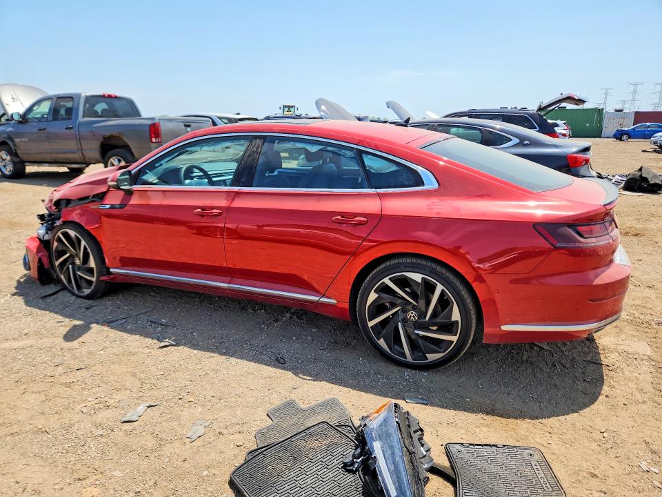 2021 Volkswagen Arteon VIN WVWTR7AN1ME002385 COPART salvage auction — FRONT END, Il - Salvage Certificate, sold $6,900 on 2026-07-07 (photo 2)