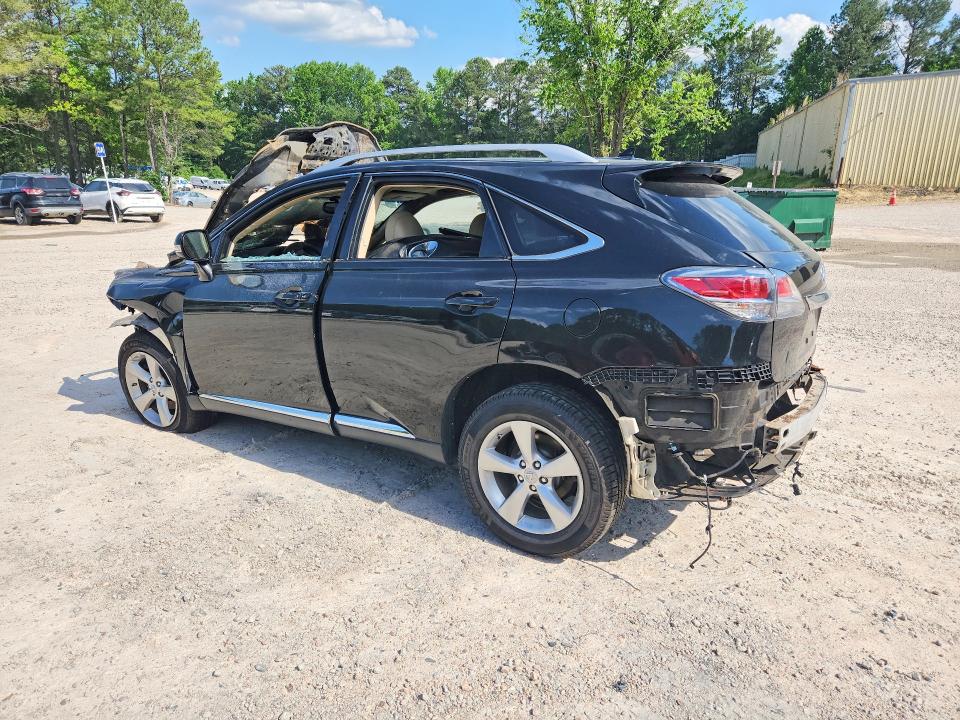 2013 Lexus Rx VIN JTJBK1BA2D2033474 COPART salvage auction — BURN, Nc - Salvage Certificate Of Title, sold $975 on 2026-07-06 (photo 2)