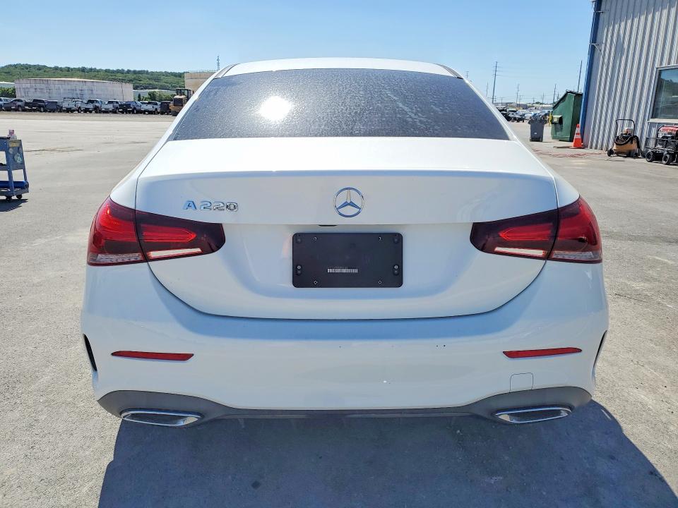 2021 Mercedes-benz A-class VIN W1K3G4EB2MJ287485 COPART salvage auction — MECHANICAL, TX - CERTIFICATE OF TITLE (P), sold $8,600 on 2026-07-10 (photo 6)