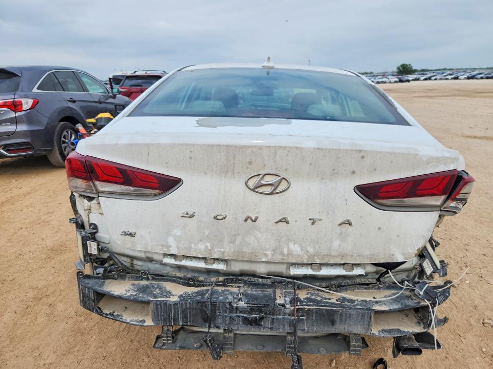 2019 Hyundai Sonata VIN 5NPE24AF3KH737905 COPART salvage auction — REAR END, Tx - Salvage Vehicle Title, sold $325 on 2026-07-09 (photo 6)