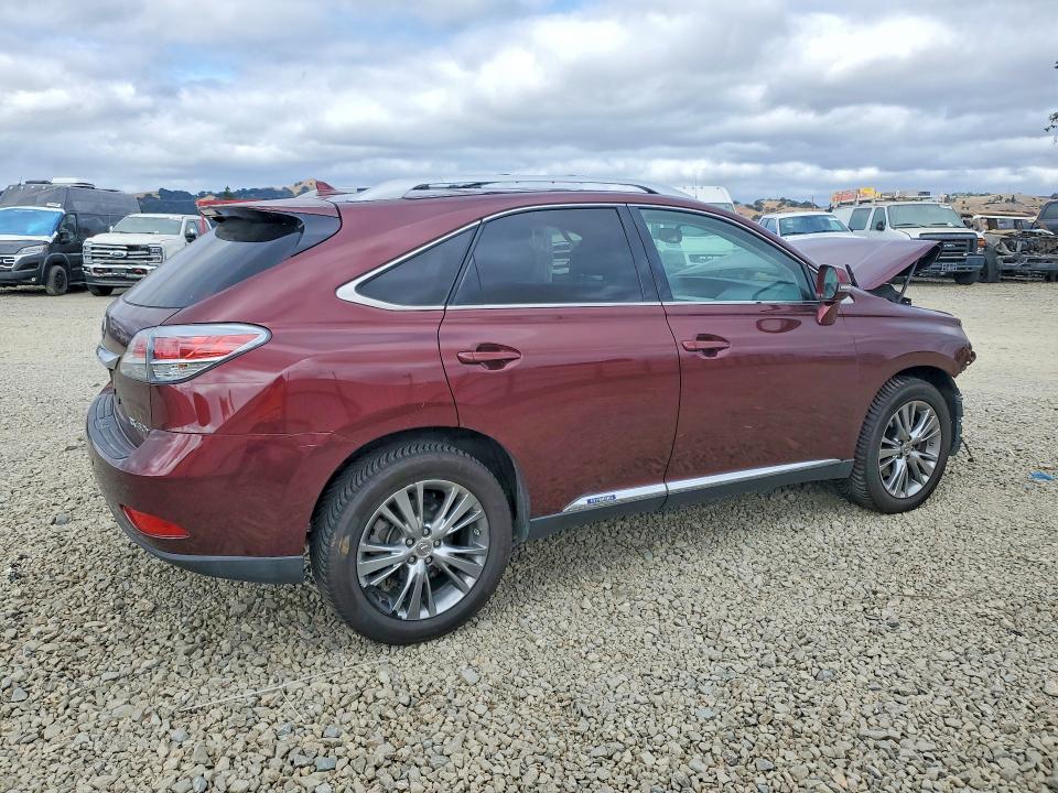 2013 Lexus VIN JTJBC1BA4D2053688 COPART salvage auction — FRONT END, Ca - Salvage Certificate, sold $2,300 on 2026-07-07 (photo 3)