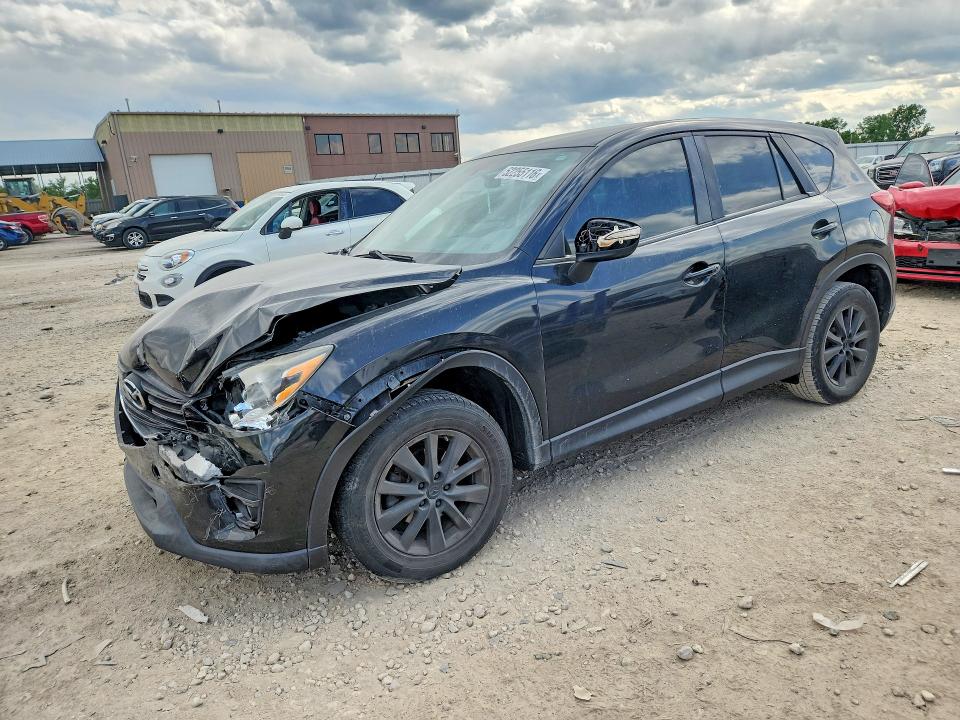 2016 Mazda Cx-5 VIN JM3KE2CY7G0771869 COPART salvage auction — FRONT END, Ks - Cert Of Title-Salvage, sold $1,800 on 2026-07-21 (photo 1)