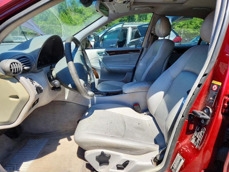 2002 Mercedes-benz C class VIN WDBRF61J62F181815 COPART salvage auction — FRONT END, MD - CERT OF SALVAGE > 75% DAMAGE, sold $200 on 2026-07-10 (photo 7)