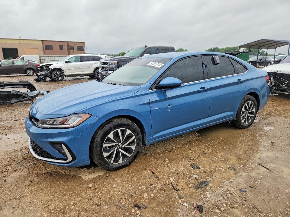 2025 Volkswagen Jetta VIN 3VW5X7BU5SM109190 — COPART salvage auction photo