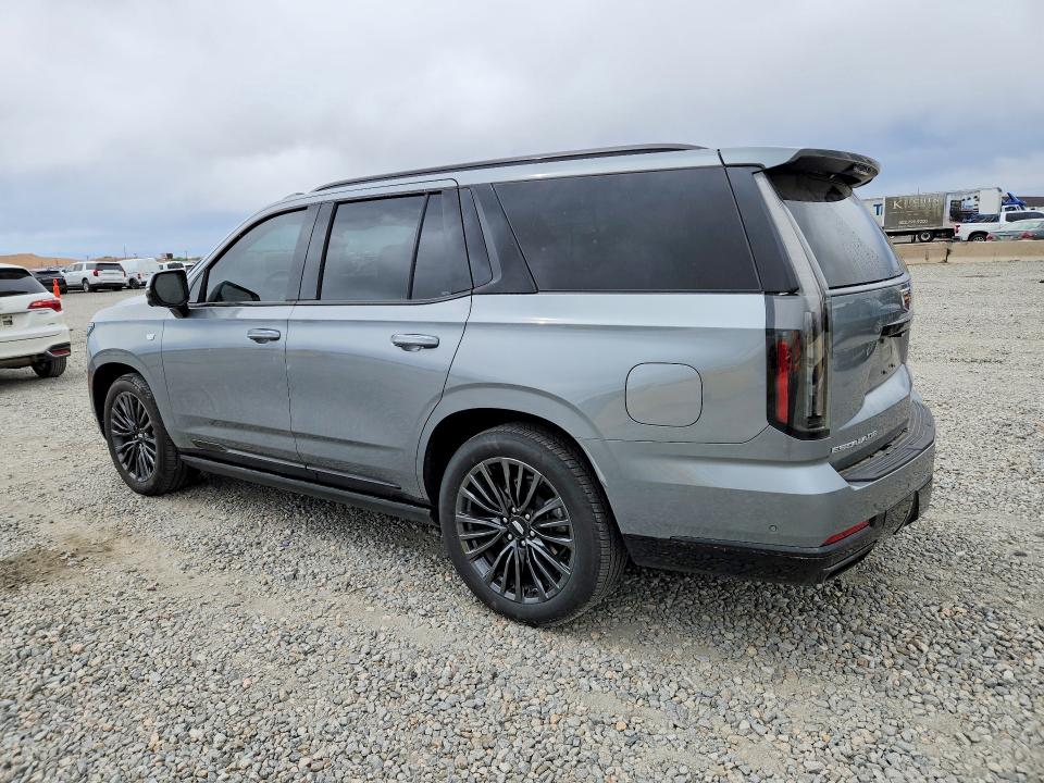 2025 Cadillac Escalade VIN 1GYS9GRL4SR273049 COPART salvage auction — REAR END, Salvage Title, sold $79,000 on 2026-07-09 (photo 2)