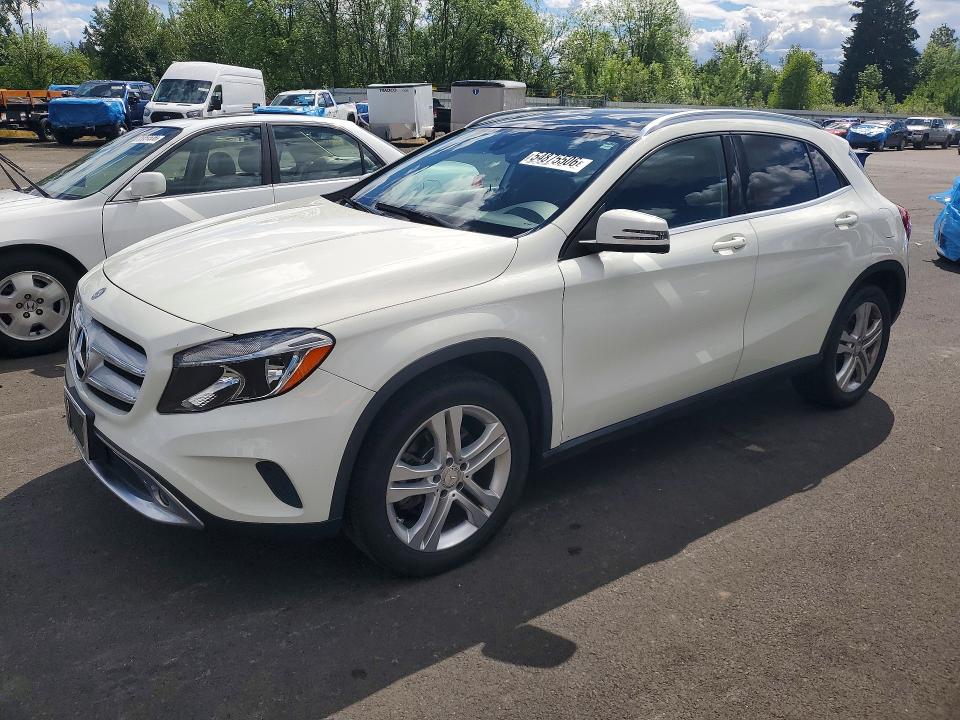 2016 Mercedes-benz Gla-klasse VIN WDCTG4EBXGJ230105 COPART salvage auction — UNDERCARRIAGE, Or - Salvage Title Certificate, sold $3,250 on 2026-07-06 (photo 1)