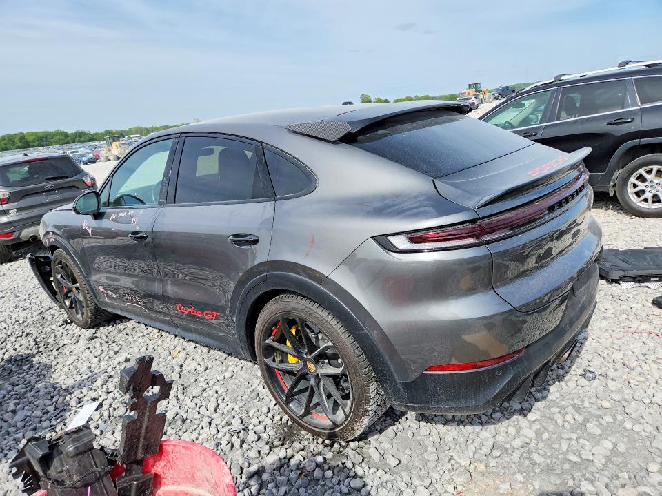 2024 Porsche Cayenne VIN WP1BK2AY4RDA72293 COPART salvage auction — FRONT END, Mi - Cert Of Title-Salvage Vehicle, sold $200 on 2026-07-30 (photo 2)