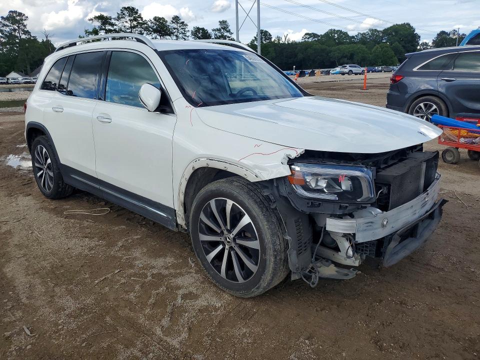 2021 Mercedes-benz Glb VIN W1N4M4GB1MW105405 COPART salvage auction — FRONT END, La - Cert Of Title-Salvage, sold $6,300 on 2026-08-21 (photo 4)