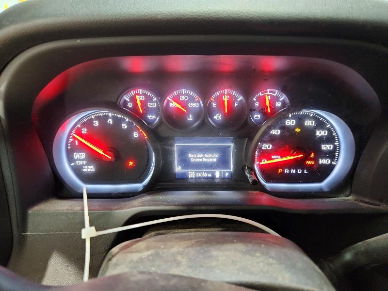 2023 Chevrolet Silverado VIN 3GCPDAEK6PG140224 COPART salvage auction — FRONT END, Nh - Cert Of Title-Salvage, sold $6,000 on 2026-07-02 (photo 9)