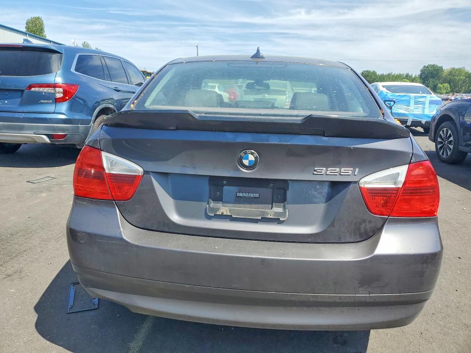 2006 BMW 3 series VIN WBAVB135X6KR65178 COPART salvage auction — MECHANICAL, Or - Certificate Of Title, sold $600 on 2026-07-27 (photo 6)