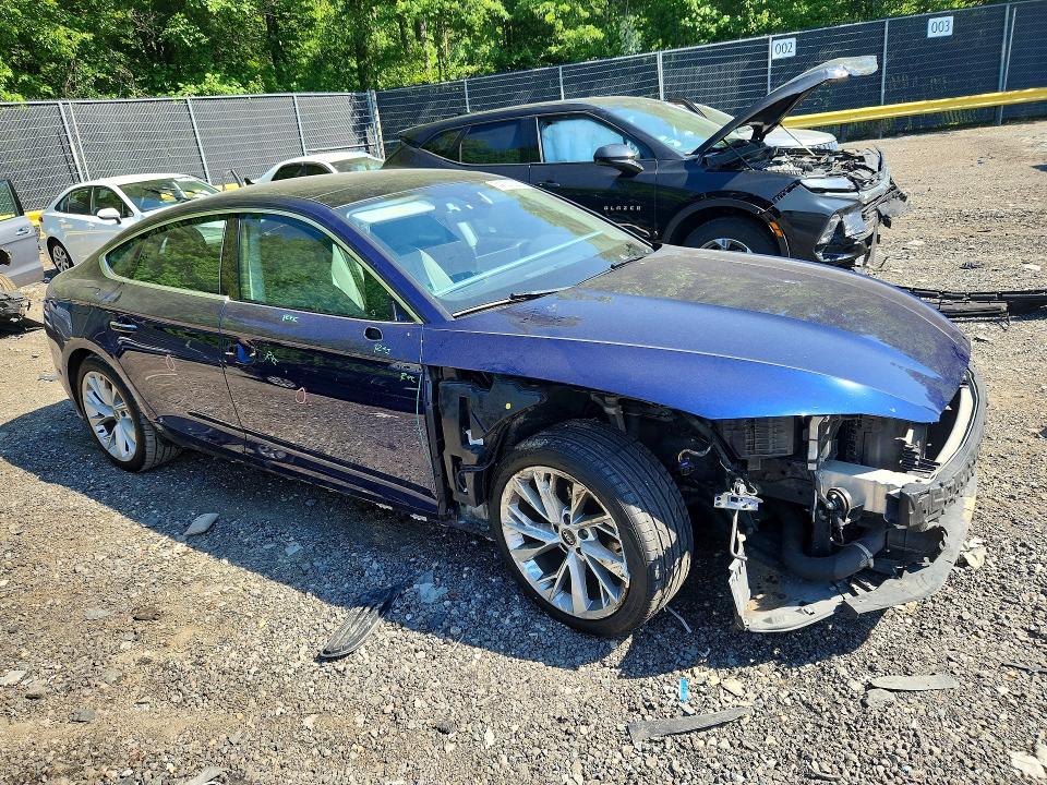 2021 Audi VIN WAUABCF51MA063009 COPART salvage auction — FRONT END, Md - Cert Of Salvage > 75% Damage, sold $7,600 on 2026-07-31 (photo 4)