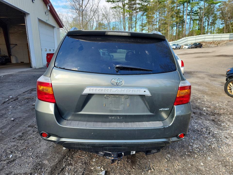 2010 Toyota Highlander VIN JTEDK3EH0A2154589 COPART salvage auction — SIDE, Vt - Cert Of Title-Salvage Vehicle, sold $4,050 on 2026-07-06 (photo 6)