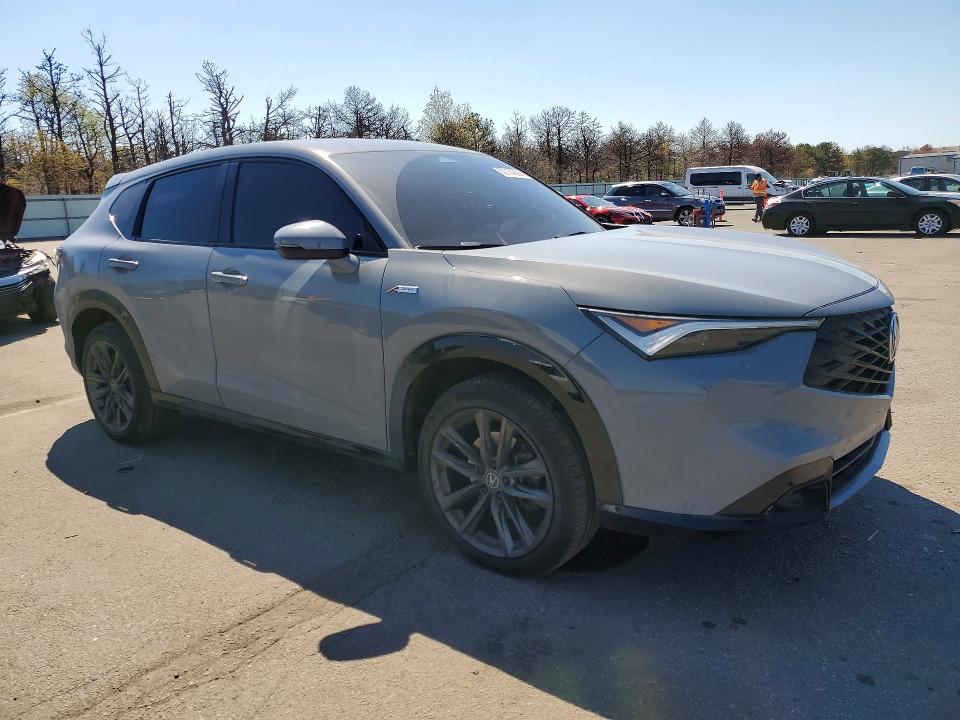 2025 Acura Adx VIN 3HDSA2H51SM704210 COPART salvage auction — FRONT END, Ny - Mv-907A Salvage Certificate, sold $11,700 on 2026-07-06 (photo 4)