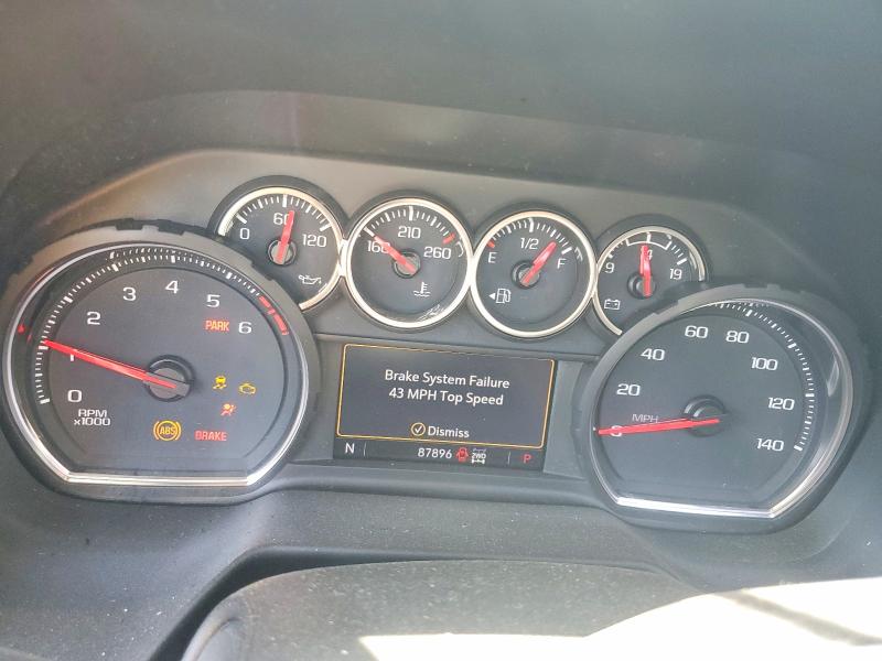 2021 Chevrolet Tahoe VIN 1GNSKNKD5MR399478 COPART salvage auction — FRONT END, In - Certificate Of Title (P), sold $18,300 on 2026-07-02 (photo 9)