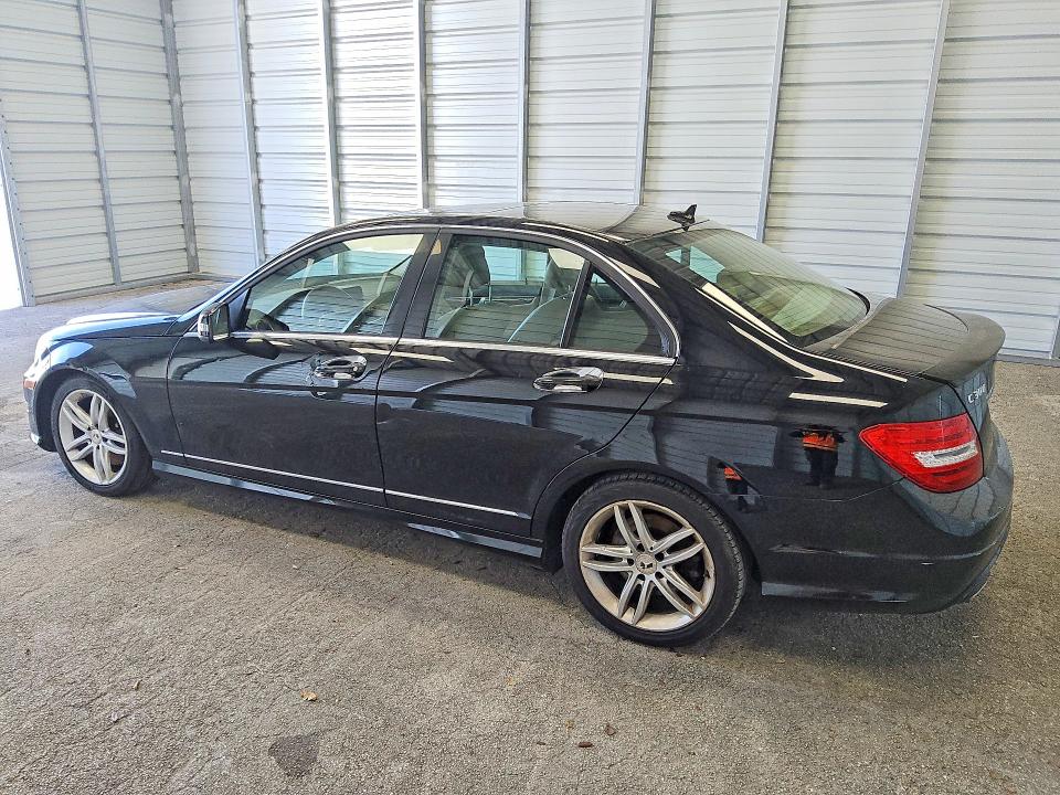 2014 Mercedes-benz C class VIN WDDGF8AB7ER308920 COPART salvage auction — MECHANICAL, FL - CERTIFICATE OF TITLE, sold $125 on 2026-07-23 (photo 2)
