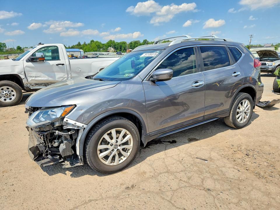2020 Nissan Rogue VIN 5N1AT2MV2LC729130 COPART salvage auction — FRONT END, Pa - Certificate Of Salvage, sold $4,050 on 2026-07-02 (photo 1)