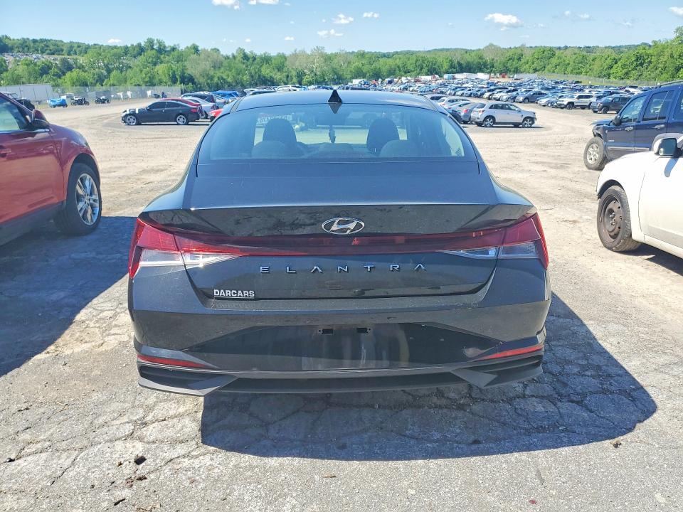 2021 Hyundai Elantra VIN 5NPLL4AGXMH016075 COPART salvage auction — FRONT END, Pa - Cert Of Title, sold $1,200 on 2026-07-24 (photo 6)