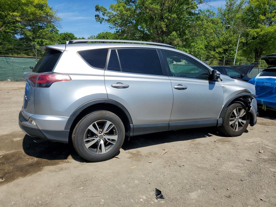 2018 Toyota Rav 4 VIN JTMRFREV2JJ249586 COPART salvage auction — FRONT END, Md - Cert Of Salvage > 75% Damage, sold $6,500 on 2026-07-23 (photo 3)