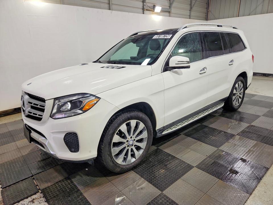 2017 Mercedes-benz Gls-class VIN 4JGDF6EE4HA824091 COPART salvage auction — MINOR DENT/SCRATCHES, Nc - Dealer Only Clean Title, sold $6,900 on 2026-08-31 (photo 1)