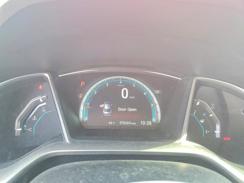 2018 Honda Civic VIN 2HGFC2F76JH538556 COPART salvage auction — REAR END, In - Certificate Of Title, sold $6,800 on 2026-07-02 (photo 9)