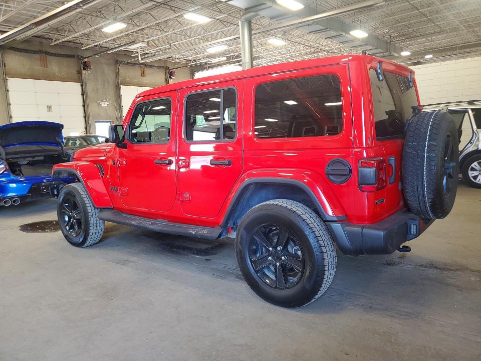 2021 Jeep Wrangler / VIN 1C4HJXEN6MW736540 COPART salvage auction — MINOR DENT/SCRATCHES, Mn - Cert Of Title-Salvage (P), sold $23,800 on 2026-07-28 (photo 2)