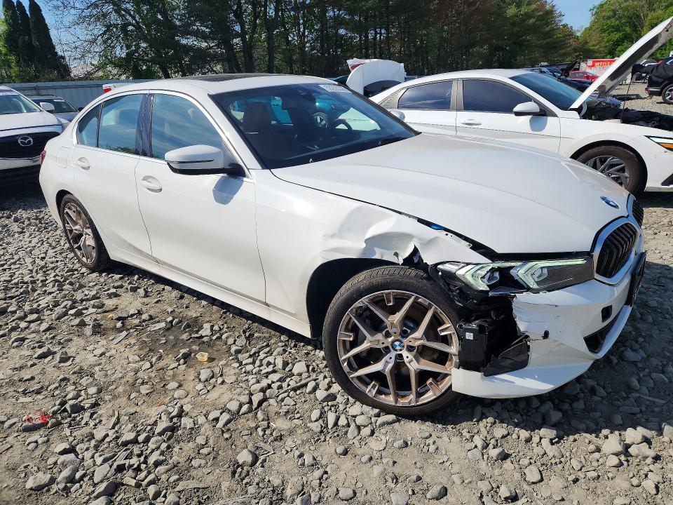 2025 BMW 3er VIN 3MW89CW02S8F79211 COPART salvage auction — FRONT END, Nj - Cert Of Title-Salvage, sold $23,700 on 2026-07-27 (photo 4)