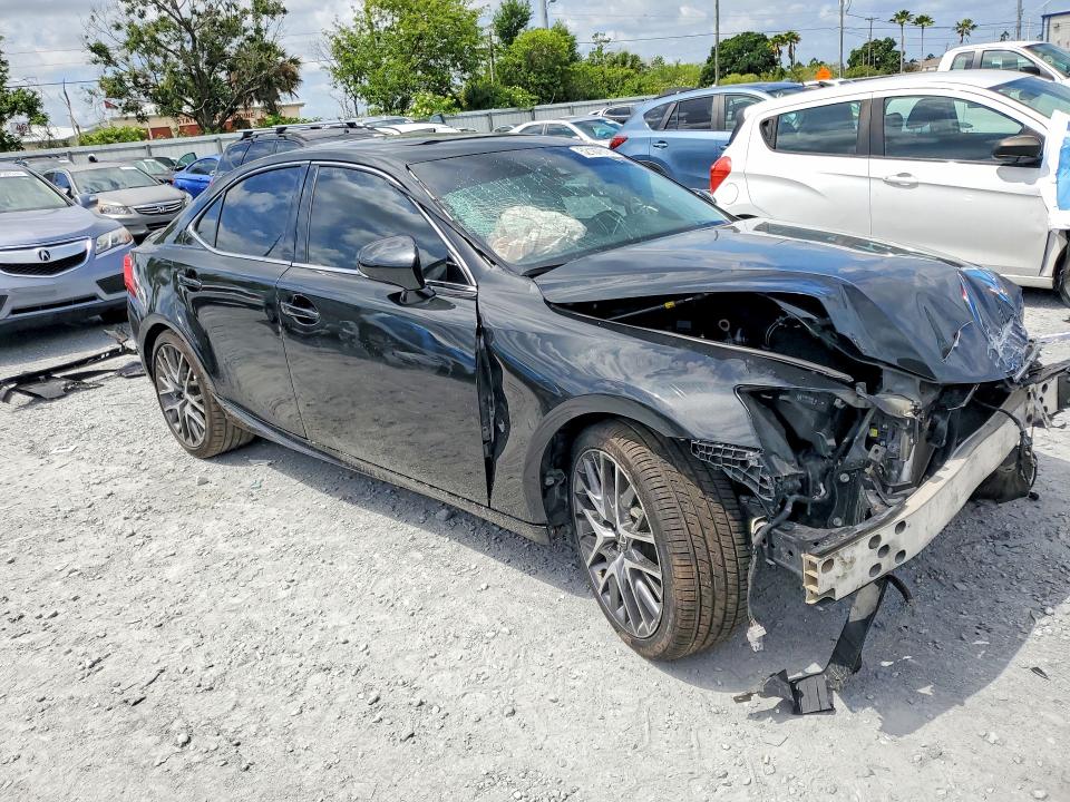 2017 Lexus Is VIN JTHCM1D27H5019564 COPART salvage auction — FRONT END, Fl - Cert Of Ttl-Rebuilt&Slvg Rbld, sold $1,900 on 2026-07-17 (photo 4)
