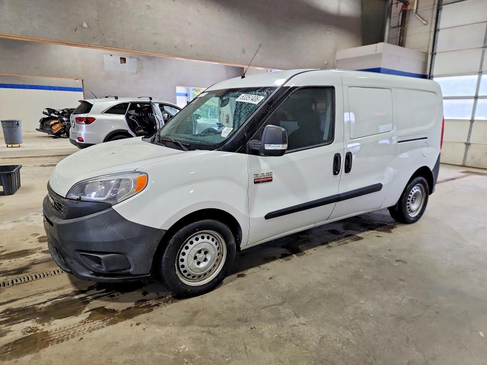 2020 Ram Promaster city VIN ZFBHRFAB6L6P25571 COPART salvage auction — MINOR DENT/SCRATCHES, Va - Certificate Of Title (P), sold $4,450 on 2026-07-31 (photo 1)