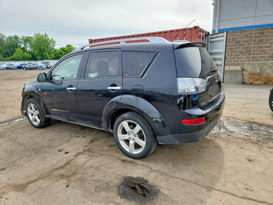 2007 Mitsubishi Outlander VIN JA4MT41X67Z008566 COPART salvage auction — FRONT END, CT - CERT OF TITLE-SALVAGE, sold $450 on 2026-07-02 (photo 2)