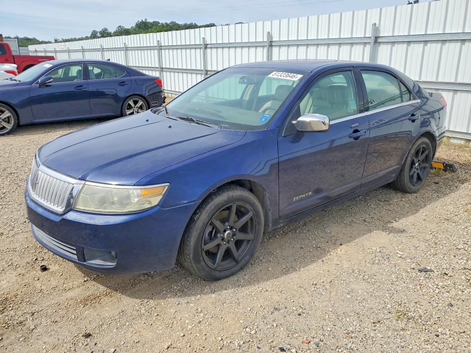2006 Lincoln Zephyr VIN 3LNHM26106R640376 COPART salvage auction — MINOR DENT/SCRATCHES, Ca - Dis/Dlr/Exp Only Lien Papers, sold $50 on 2026-07-17 (photo 1)