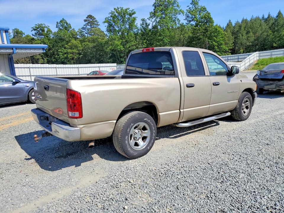 2002 Dodge Ram VIN 3D7HA18N12G203585 COPART salvage auction — FRONT END, Nc - Salvage Certificate Of Title, sold $800 on 2026-07-02 (photo 3)