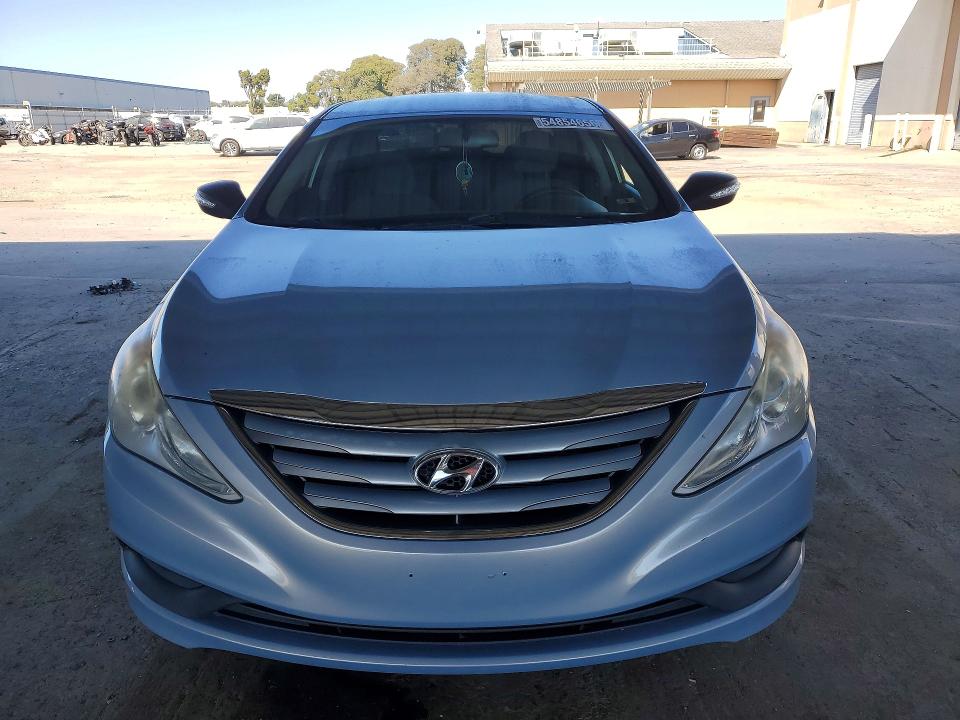 2014 Hyundai Sonata VIN 5NPEB4AC1EH906961 COPART salvage auction — FRONT END, CA - CERTIFICATE OF TITLE, sold $1,150 on 2026-07-09 (photo 5)
