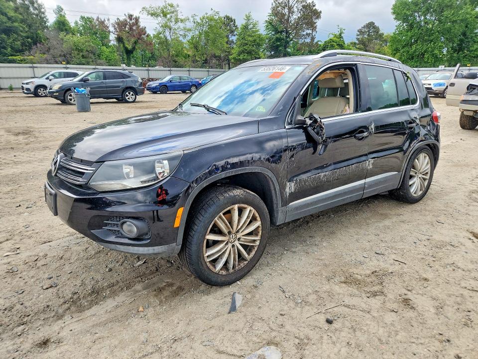 2012 Volkswagen Tiguan VIN WVGAV7AX3CW531247 COPART salvage auction — SIDE, Va - Certificate Of Title, sold $125 on 2026-07-14 (photo 1)