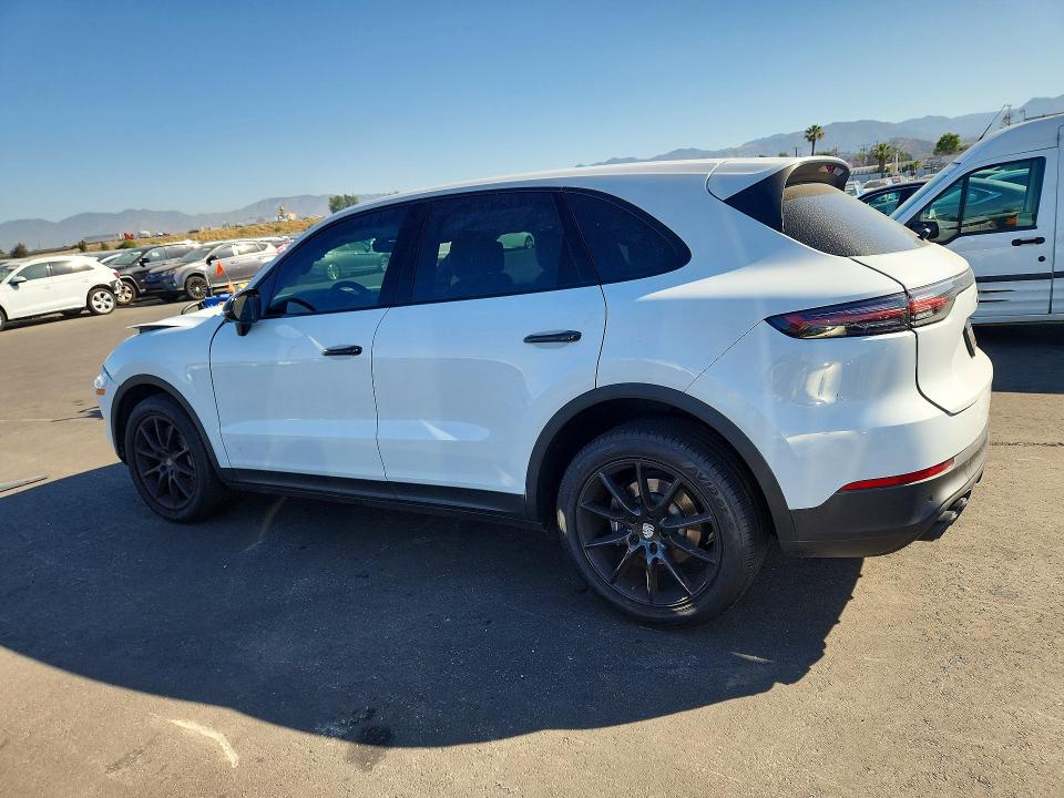 2022 Porsche Cayenne VIN WP1AA2AYXNDA01494 COPART salvage auction — Front End, CA - SALVAGE CERTIFICATE, sold $9,500 on 2026-06-22 (photo 2)