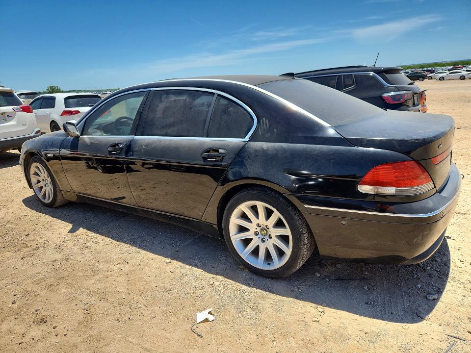2003 BMW 7er VIN WBAGN63423DR16397 COPART salvage auction — NORMAL WEAR, Tx - Certificate Of Title, sold $950 on 2026-07-02 (photo 2)