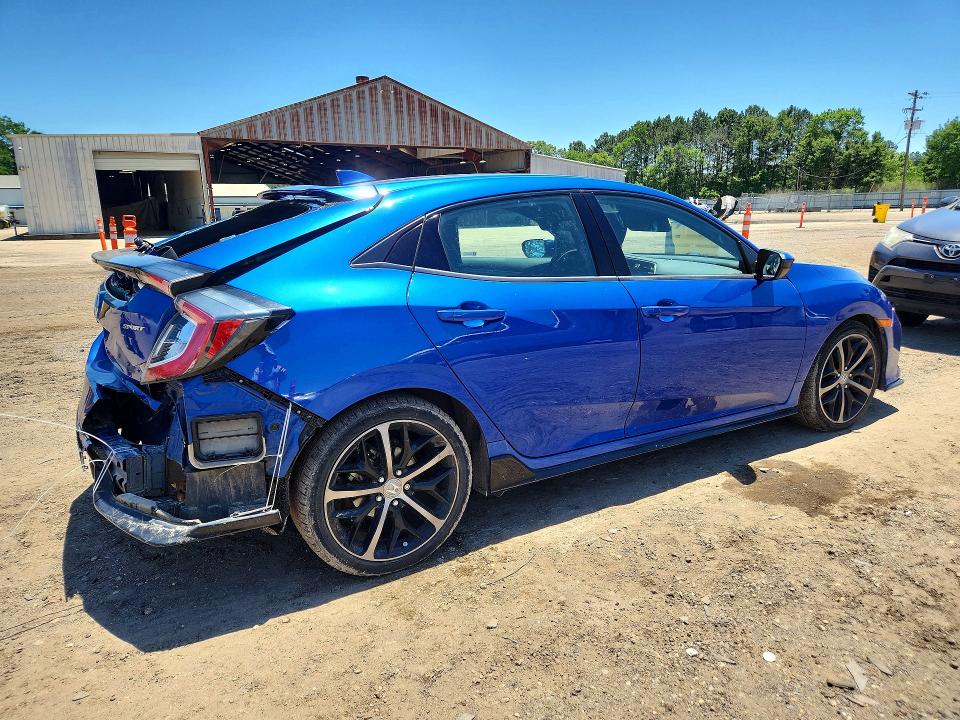 2020 Honda Civic VIN SHHFK7H42LU220426 COPART salvage auction — REAR END, La - Cert Of Title-Salvage, sold $125 on 2026-07-21 (photo 3)