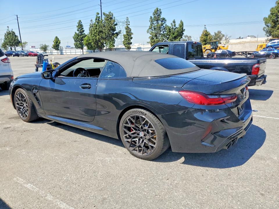 2023 BMW M8 VIN WBSDZ0C0XPCM22524 COPART salvage auction — MECHANICAL, Ca - Dis/Dlr/Exp Only Clean Title (P), sold $53,500 on 2026-07-27 (photo 2)