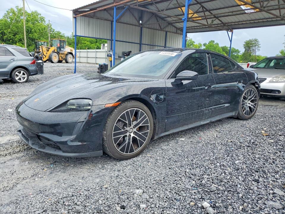 2022 Porsche Taycan VIN WP0AA2Y19NSA12219 COPART salvage auction — REAR END, Ga - Cert Of Title-Salvage, sold $30,500 on 2026-07-09 (photo 1)
