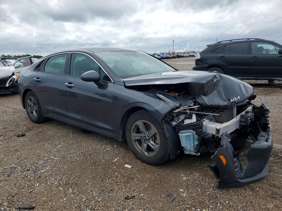 2022 Kia K5 VIN 5XXG14J25NG110020 COPART salvage auction — FRONT END, Tx - Salvage Vehicle Title, sold $2,600 on 2026-07-02 (photo 4)