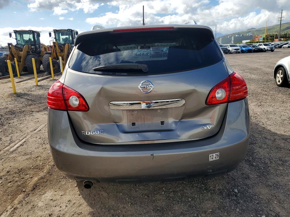 2012 Nissan Rogue VIN JN8AS5MT0CW301048 COPART salvage auction — REAR END, Hi - Certificate Of Title, sold $2,500 on 2026-07-06 (photo 6)