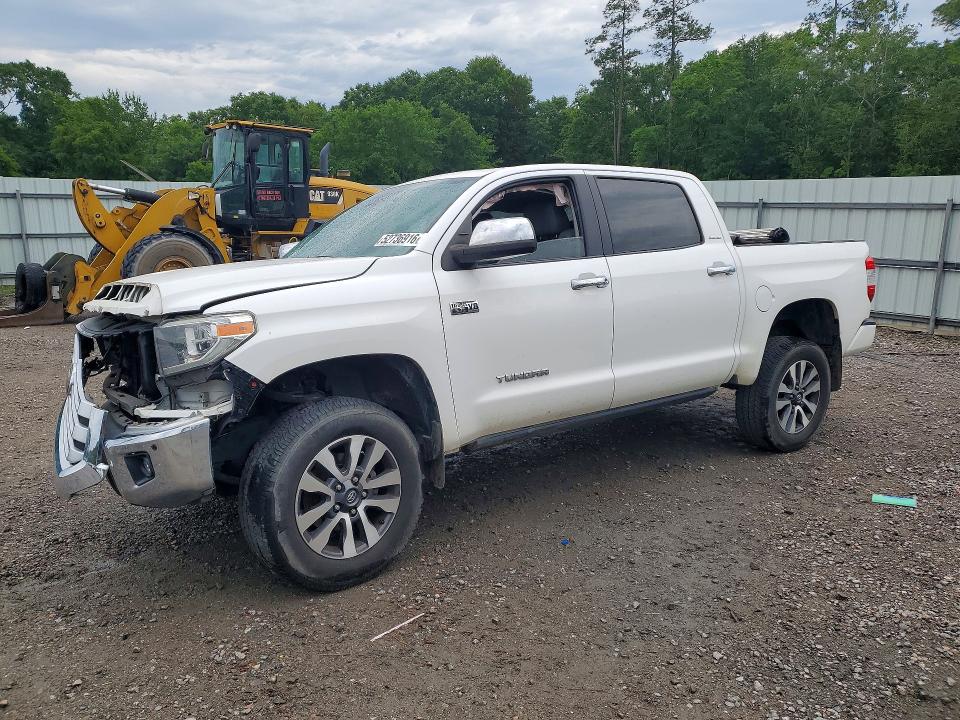 2018 Toyota Tundra VIN 5TFHW5F10JX710197 COPART salvage auction — FRONT END, Ga - Cert Of Title-Salvage, sold $12,600 on 2026-07-07 (photo 1)