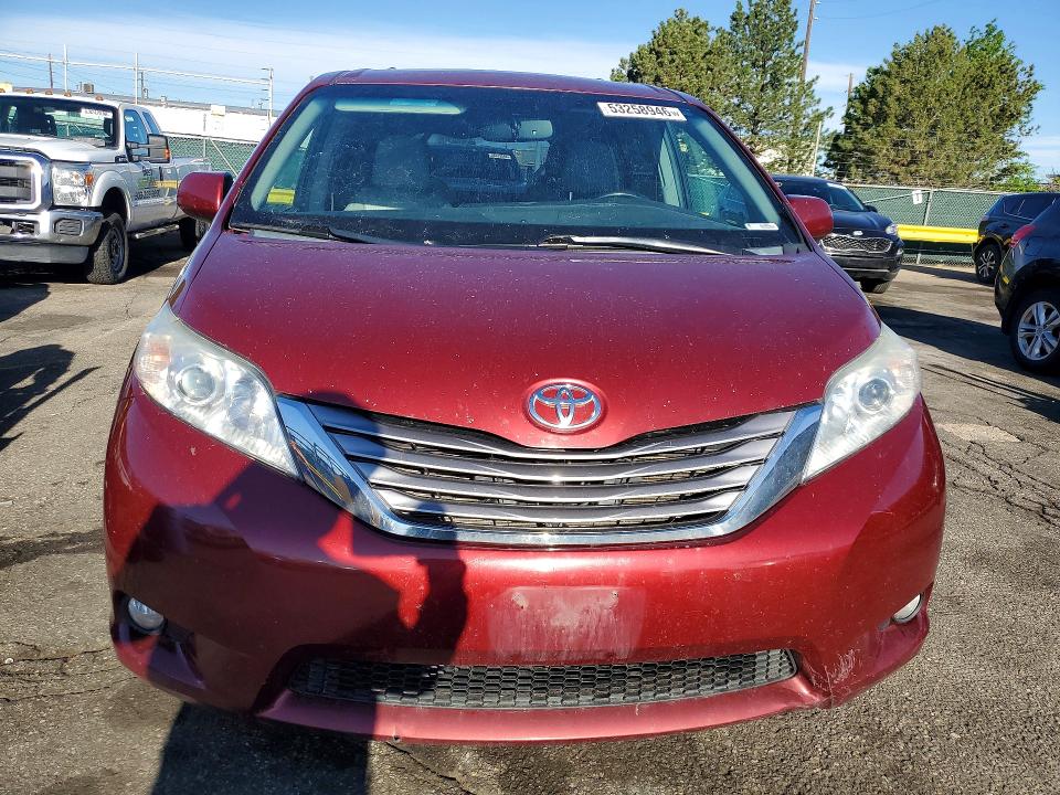 2015 Toyota Sienna VIN 5TDDK3DC3FS095693 COPART salvage auction — MECHANICAL, Co - Dis/Dlr/Exp Only Clean Title, sold $4,000 on 2026-07-07 (photo 5)