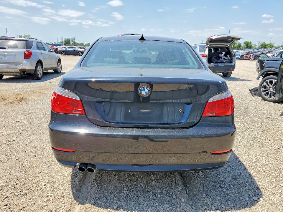 2008 BMW 5er VIN WBANV13568CZ58202 COPART salvage auction — HAIL, Ia - Cert Of Title-Salvage Title, sold $1,800 on 2026-07-15 (photo 6)