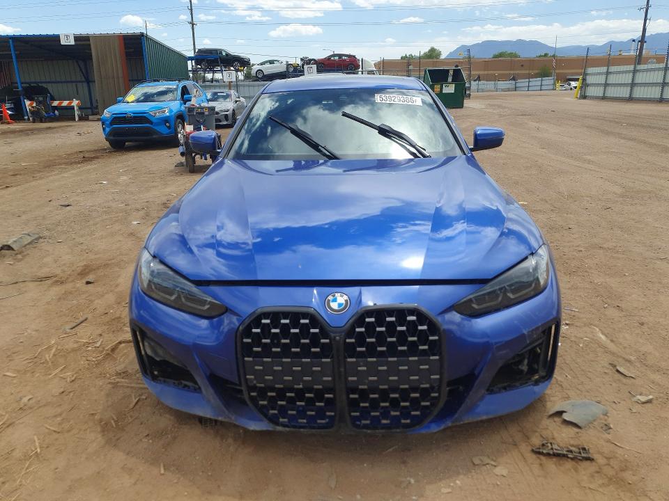 2022 BMW VIN WBA63AV02NFM87557 COPART salvage auction — FRONT END, Co - Salvage Title, sold $17,500 on 2026-07-08 (photo 5)
