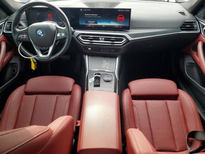 2023 BMW I4 VIN WBY43AW04PFR43469 COPART salvage auction — FRONT END, Fl - Cert Of Title Slvg Rebuildable, sold $11,800 on 2026-07-08 (photo 8)