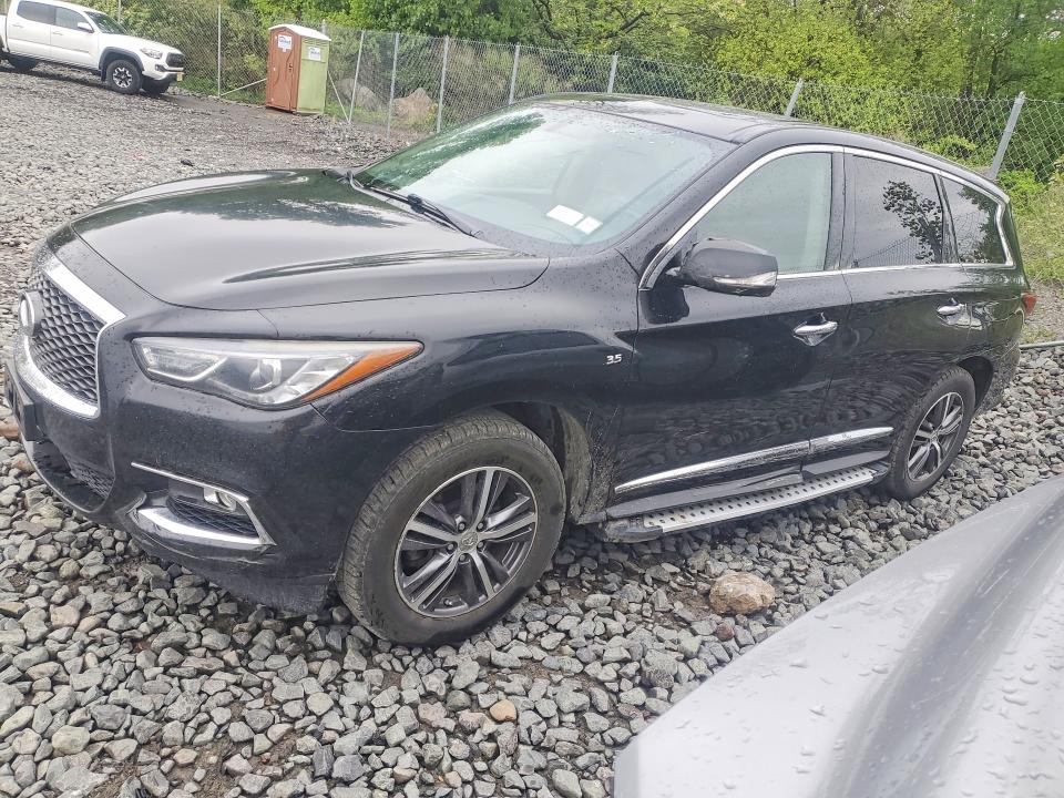 2017 Infiniti VIN 5N1DL0MM2HC544169 COPART salvage auction — MINOR DENT/SCRATCHES, Ny - Certificate Of Title, sold $3,250 on 2026-07-28 (photo 1)