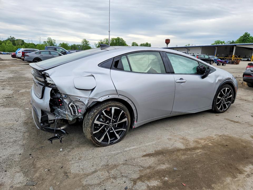 2025 Toyota Prius VIN JTDACACU1S3043473 COPART salvage auction — ROLLOVER, Ny - Mv-907A Salvage Certificate, sold $3,200 on 2026-07-16 (photo 3)